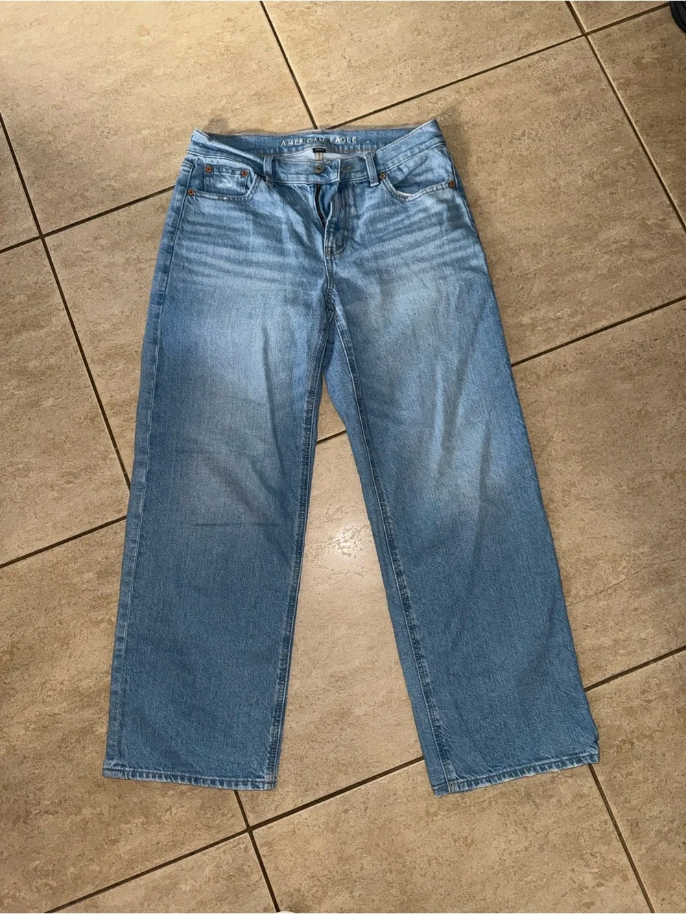 Women’s Light Blue so Straight-Leg Jeans